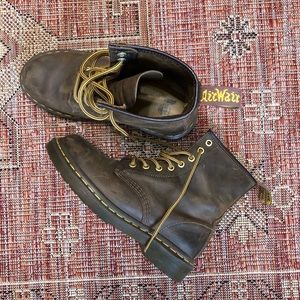 Dr. Martens 1460 8-Eye Aztec Crazy Horse Boot